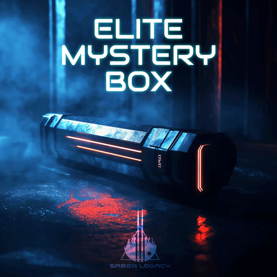 Mystery Box Elite de sable de luz de Saber Legacy, ensamblada en México